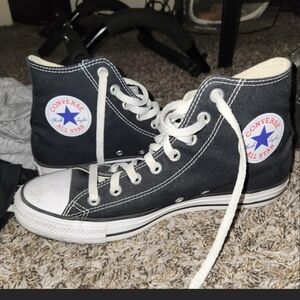 Converse Black High-Top Sneakers
